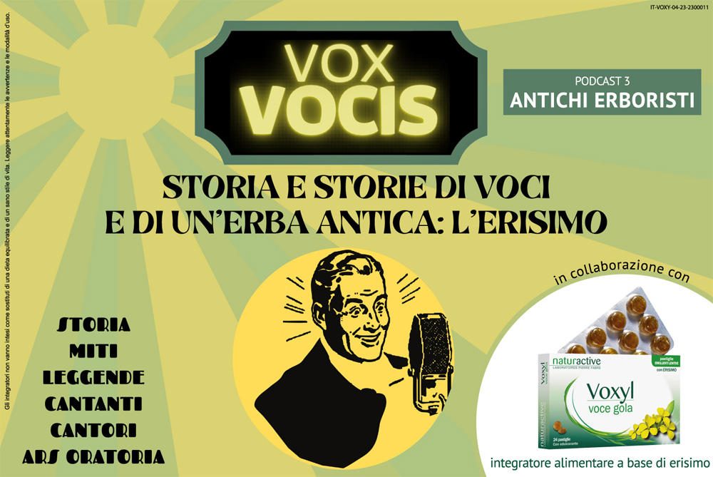 VOX, VOCIS: antichi erboristi