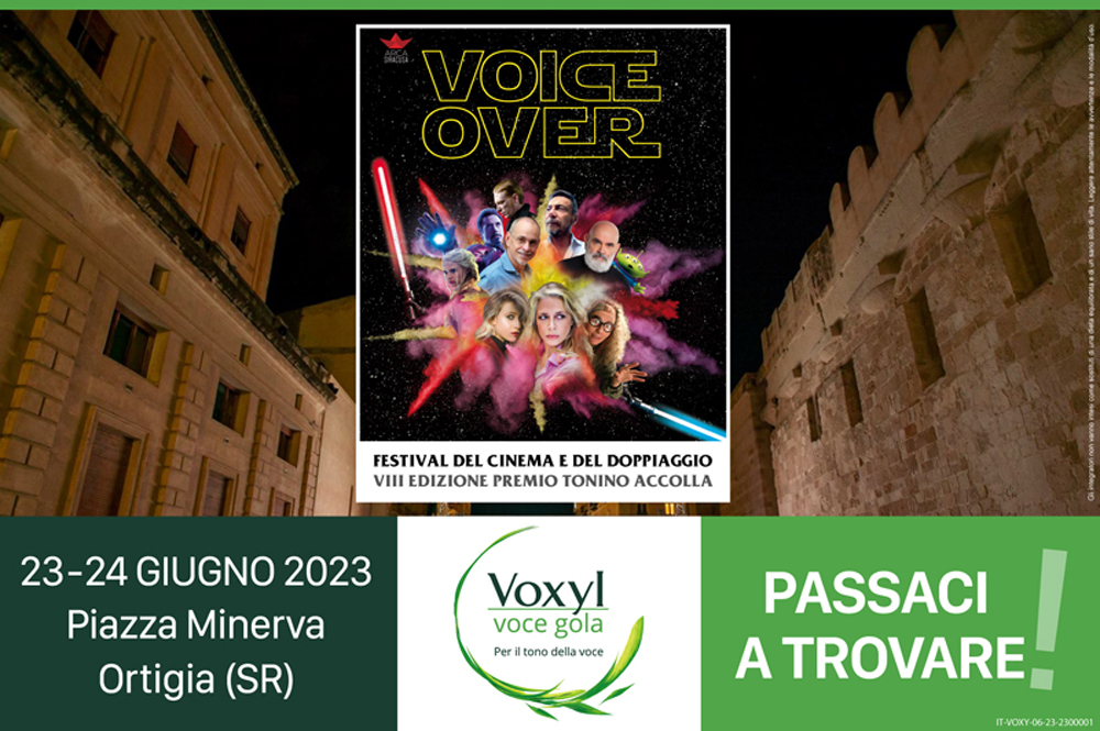 Voxyl sarà al “Premio Tonino Accolla” ad Ortigia